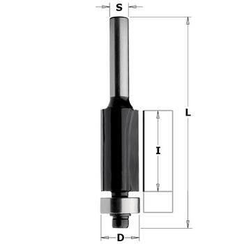 Cmt Frēzes asmens K906-127, 12,7mm, 25,4mm, 67mm, 8mm, 2, koks, lamināts, HW (K906-127)