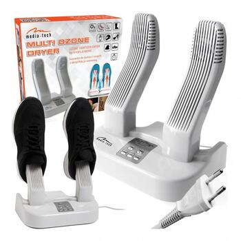 Media-Tech Сушилка для обуви MULTI DRYER OZONE PRO MT6507, 10W, озоновая дезинфекция, защита от перегрева, цифровой дисплей (MT6507)