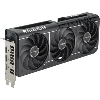Asus Video karte PRIME-RX9060XT-O16G 16GB GDDR6, PCIe 5.0, 7680 x 4320, 3 ventilatori, 2.5 slots, HDMI 2.1b, DisplayPort 2.1a (PRIME-RX9060XT-O16G)