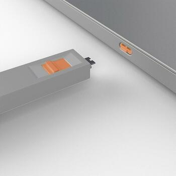 Lindy USB Type C блокиратор порта 40428, 4 шт., оранжевый (40428)