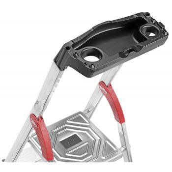 Kāpnes mājsaimniecības L60 StandardLine / alumīnija / 6 pakāpieni 038160607 HAILO (038160607)
