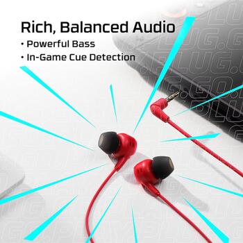 HyperX Cloud Earbuds III BN7R9AA наушники, 3.5mm, 20Ω, стерео, in-ear, микрофон, черный (BN7R9AA)