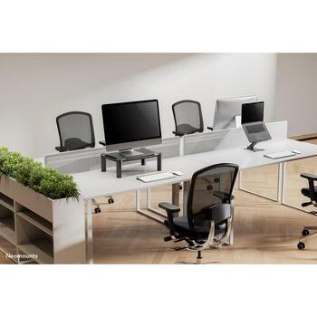 Neomounts monitors risers NSMONITOR20, augstuma regulēšana, maksimālā slodze 10 kg, minimālais ekrāna izmērs 25.4 cm (NSMONITOR20)