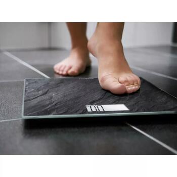 Soehnle Style Sense Compact 300 Slate 1063881, 180kg, 29x29x6.8cm, компактные, стеклянная поверхность (1063881)