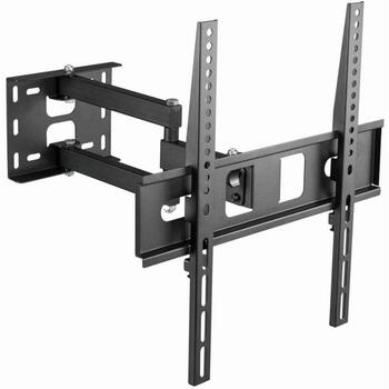 Gembird sienas stiprinājums WM-55ST-03, atbalsta 32-55'' televizorus, VESA 400 x 400 mm, attālums no sienas 105-429 mm (WM-55ST-03)