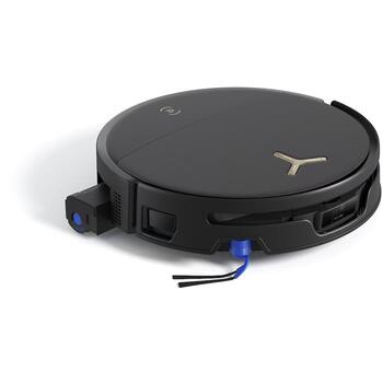 Ecovacs робот-пылесос DEEBOT T90S PRO OMNI BLACK, 40000Pa, 4000mAh, 0.25L, 4L, 2.5L, 60dB, 60W, 16.6V, 2.5h, TruEdge 3.0 (T90S PRO OMNI BLACK)