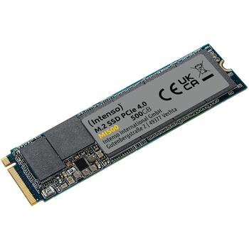 Intenso SSD M.2 3836450 500GB 5300MB/s 4000MB/s PCIe 4.0 NVME 1.4, M.2 2280, TBW 300, MTBF 1500000h (3836450)