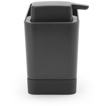 Brabantia органайзер для кухонных принадлежностей с дозатором для мыла 302602, 250мл, тёмно-серый (302602)