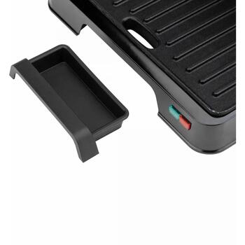 Jata Гриль JEGR1124, 230x145mm, 1000W, 230V, антипригарное покрытие, холодные ручки, 2 индикаторные лампы (JEGR1124)