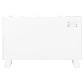 Eurom Alutherm Baseboard 1500 WiFi zems konvektora sildītājs telpu apkurei 1500W WiFi viedā vadība sienas un grīdas uzstādīšana (361186)