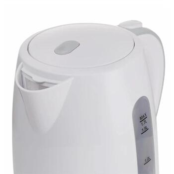 Zelmer ZCK7616S чайник, 71504445P, 2200W, 1.7л, пластик, скрытый нагревательный элемент, поворотное основание 360°, фильтр, STRIX (71504445P)