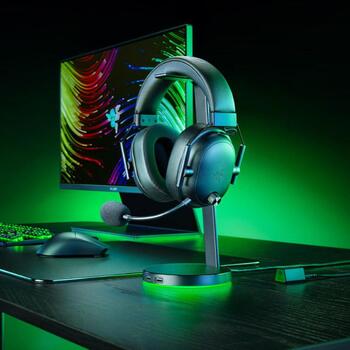 Razer bezvadu spēļu austiņas BlackShark V2 HyperSpeed RZ04-04960100-R3M1, 50mm, 32Ω, 100dB, 12-28000Hz, 70h, Bluetooth 5.2, USB-C (RZ04-04960100-R3M1)