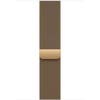 Ремешок для умных часов Apple MJNP4ZM/A, 46мм, S/M 130-180мм, Radiant Gold, PVD покрытие, 60% переработанная нержавеющая сталь (MJNP4ZM/A)