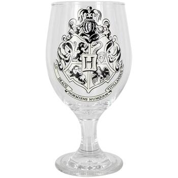 Paladone Hogwarts krāsu mainošs ūdens glāze PP4259HP, 400ml, daudzkrāsains, oficiāli licencēts Harija Potera produkts (PP4259HP)