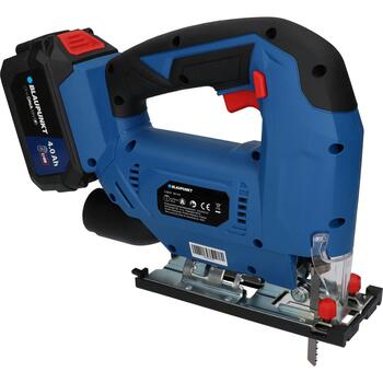 Blaupunkt Лобзик CJ5010, 1.2кг, 230мм, 75мм, 205мм, 18В, 20мм толщина древесины, 20мм толщина стали, маятниковое движение (CJ5010)