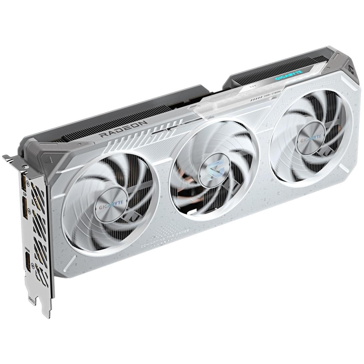Gigabyte Grafikas karte Radeon RX 9060 XT OC ICE 16G, GV-R906XGAMINGOCICE-16GD, 16GB GDDR6, 256bit, PCI-E 5.0, 3320 MHz (GV-R906XGAMINGOCICE-16GD)