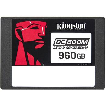 Kingston SSD SEDC600M/960G, 960 ГБ, SATA III, 560 МБ/с, 530 МБ/с, 94000 IOPS, 65000 IOPS (SEDC600M/960G)