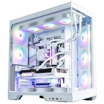 Zalman D50 WHITE, корпус для ПК ATX Mid Tower, 3x120мм вентилятора, белый (D50 WHITE)