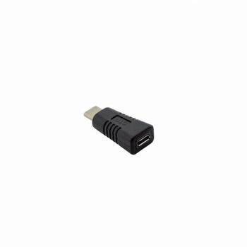 Sbox Адаптер Micro USB-2.0 на USB TYPE C AD.USB.F-CTYPE.M., 0,48 Гбит/с, USB C, Micro USB, Черный, 1 шт, Windows, MacOS (AD.USB.F-CTYPE.M.)