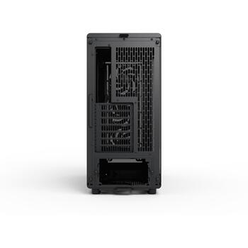 Fractal Design Datora korpuss Epoch FD-C-EPO1A-02, ATX, melns, rūdīts stikls, 3x 120 mm ventilatori, 372 mm GPU (FD-C-EPO1A-02)