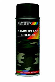 Motip Camouflage RAL 6031 аэрозольная краска 400мл, 0.4кг, антикоррозийная, устойчивая к царапинам и погоде (04203)