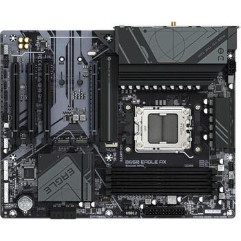 Gigabyte B650E EAGLE mātesplate, ligzda AM5, DDR5 8200MHz, 256GB, 3x M.2, 2.5GbE LAN, USB 3.2 Gen 2, ATX (B650E EAGLE)