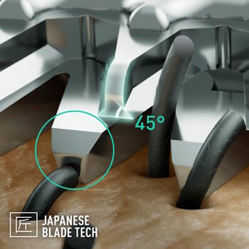 Panasonic ER-CKN1-PAC1 MultiShape bārdas un matu trimmeris bezvadu Ni-MH 39 garuma iestatījumi 0.5-20 mm ūdensizturīgs Wet & Dry Melns (ER-CKN1-PAC1)