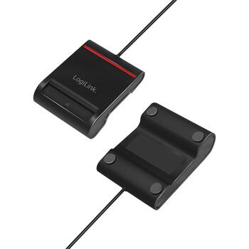 Logilink USB 2.0 кардридер CR0047, USB-A (male), совместим с eID и DNIe, 0.9 м кабель (CR0047)