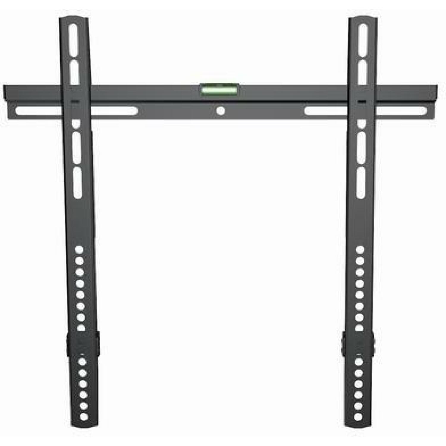 Gembird sienas stiprinājums WM-55F-03, atbalsta 32-55'' televizorus, VESA 200x200-400x400 mm, maksimālā slodze 40 kg, melns (WM-55F-03)