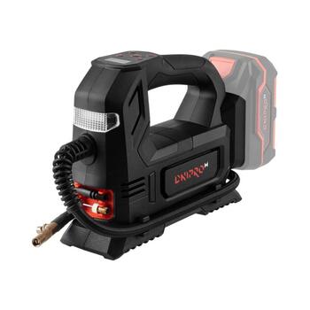 Dnipro-M DTI-200 akumulatora kompresors automašīnu riepu piepumpēšanai 18V 120W 25L/min 10.34bar bez akumulatora un lādētāja (84183000)