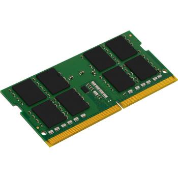 Kingston Оперативная память KVR32S22D8/32, 32 ГБ, DDR4 SO-DIMM, 3200 МГц, CL22, 1.2 В, 260-pin, не-ECC, небуферизованная, 2Rx8 (KVR32S22D8/32)