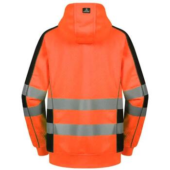 Pesso Hi-vis куртка с капюшоном FL05_OR-XL, 155g/m², 100% полиэстер, EN ISO 20471:2013, категория 2 (FL05_OR-XL)