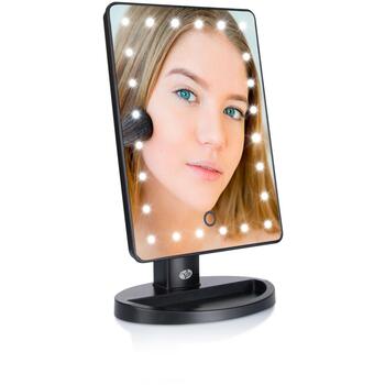 Rio Skaistumkopšanas spogulis MMSP-EU/2,4, 1x/10x, 24 LED, skārienjutīgs, 180° grozāms, 4x AA baterijas (MMSP-EU/2,4)