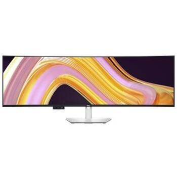Dell LCD UltraSharp monitors U4924DW, 5120 x 1440, 60 Hz, 5 ms, 2x HDMI, USB-C centrmezgls, 32:9, ieliekts (210-BGTX)