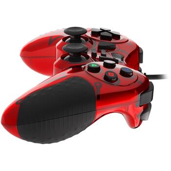 Genesis Mangan 200 NJG-1425, геймпад, USB Type-A, кабель 1.8м, 15 кнопок, кнопка Turbo, вибрация, эргономичный, красный (NJG-1425)