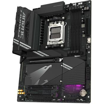 Gigabyte Dēlis X870 A ELITE WIFI7 1.1, AMD Socket AM5, 4*DIMM DDR5, 4*M.2, 2.5GbE LAN, Wi-Fi 7, 16+2+2 fāzes VRM (X870 A ELITE WIFI7 1.1)
