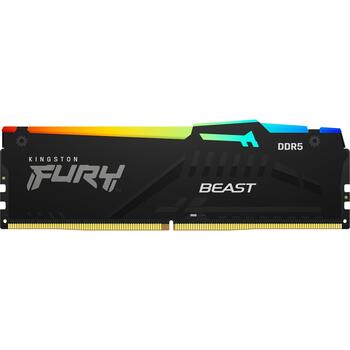 Kingston FURY Beast память, KF560C36BBEA-8, 8 ГБ, DDR5, 6000 MT/s, ПК/сервер, Без регистрации, Без ECC (KF560C36BBEA-8)