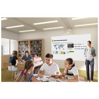 Epson проектор EB-760W V11HA81080, 4100 ANSI люмен, WXGA (1280x800), Wi-Fi, белый, 3LCD (V11HA81080)