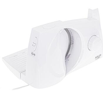 Adler Pārtikas griezējs AD 4703, 150 W, 17 cm asmens, 1.05 m vads, elektrisks, viegli tīrāms, drošības stūmējs (AD 4703)
