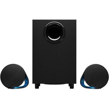 Logitech 2.1 акустическая система G560/980-001301, 240 Вт, 40 Гц – 18 кГц, беспроводная, Bluetooth, 2 сателлитных динамика (980-001301)