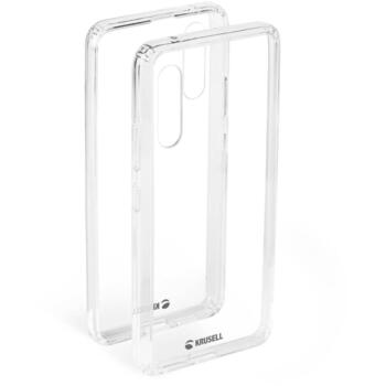 Krusell Kivik чехол Samsung Galaxy A90, 61889, 6.7 дюйма, прозрачный, гибридный, TPU боковины, устойчивый к царапинам (61889)
