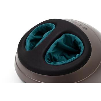 Homedics Массажер для ног FMS-350HGY-EU, серый/черный, 1 зона массажа, 3 режима, подогрев, автоотключение (FMS-350HGY-EU)