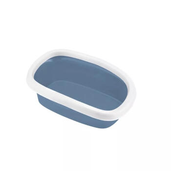 Stefanplast Kaķu tualete Sprint 10 2196710, 43x31x14cm, plastmasa, zila/balta (2196710)