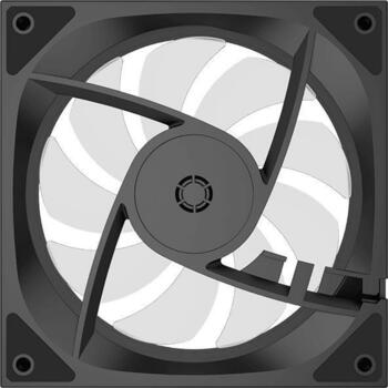 Xilence Datora korpuss ventilators XPF120U.ARGB XF076, 120mm, 500-1800 RPM, 7-13.2 V, Hidrauliska gultņi, Melns (XF076)