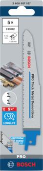 Zobenzāģiem PRO THICK METAL DEMOLITION S930CF ASMENS BOSCH 2608657527 (2608657527)