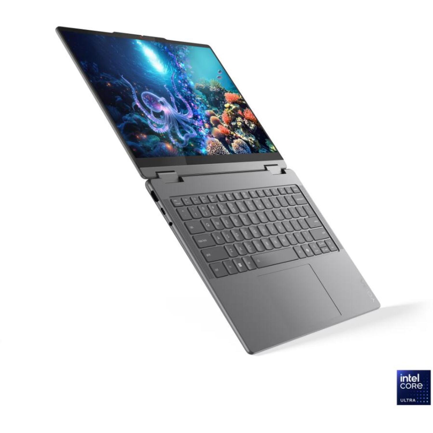 Lenovo Yoga 7 2-in-1 14ILL10 83JQ00FPNT/2Y, 14 дюймов, OLED, 1920x1200, 16ГБ, 512ГБ SSD, Intel Core Ultra 5 226V, Windows 11 Home (83JQ00FPNT/2Y)