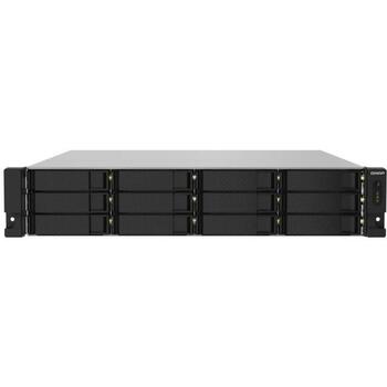 Qnap NAS 12BAY 2U TS-1232PXU-RP-4G 1.7GHz CPU, 4GB DDR4, 12 x 3.5 SATA, 4 x USB 3.2, 250W (x2) barošanas bloks (TS-1232PXU-RP-4G)