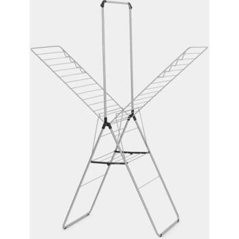 Brabantia HangOn сушилка для белья 403545, 25м, 8 крючков, 10кг, регулируемая, складная (403545)