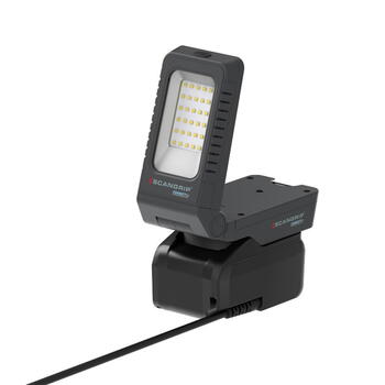 Lokanā galva priekš BASIC CONNECT, 1300 lm, karkass CAS, Scangrip, 03.6109C, 30 LED, 110°, IP30 (03.6109C)