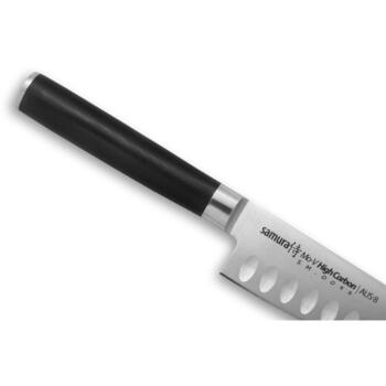 SAMURA virtuves nazis SM-0093, 138mm, AUS-8, 58HRC, G-10 rokturis (SM-0093)